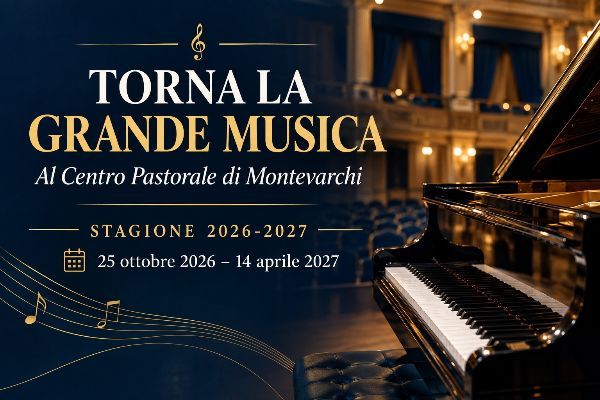 Centro Pastorale Guido Guerra: al via la stagione 2026-2027 della rassegna di Musica Classica